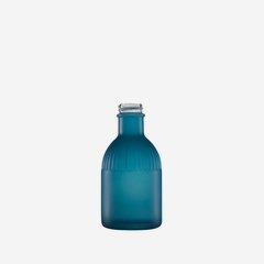 Triest Flasche 200ml, blau-matt trans.,Mdg.: GPI28