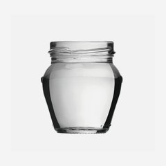 Schraubglas 106ml, Weißglas, Mdg.: TO53