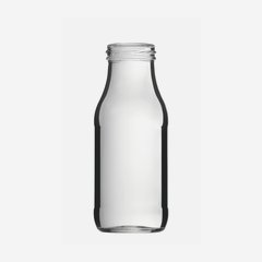 Dressingflasche 263ml, Weißglas, Mdg.: TO43