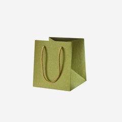 Geschenktragetasche, grün, 160/160/180