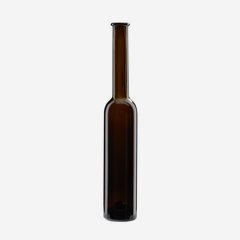 Platin Flasche 100ml, Antikglas, Mdg.: Kork