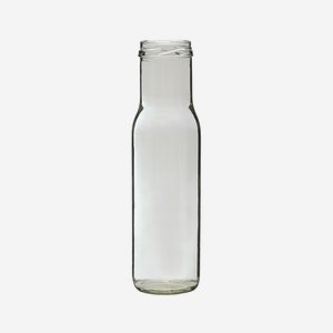 Dressingflasche 267ml, Weißglas, Mdg.: TO43