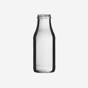Dressingflasche 350ml, Weißglas, Mdg.: TO43