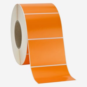 Etikette 70x100mm, orange