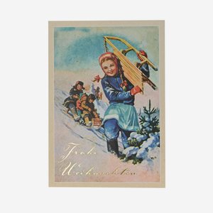 Grußkarte, Weihnachten "Winter", A6 Format