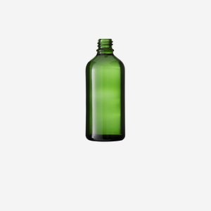 Tropfflaschen aus Grünglas, 100ml, Mdg.: GL-18