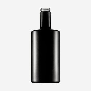 Viva Flasche 700ml, schwarz beschichtet, GPI33
