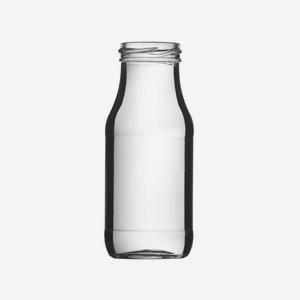 Dressingflasche 215ml, Weißglas, Mdg.: TO43
