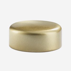 Alu-Kunststoff-Schraubverschluss GPI 33, gold