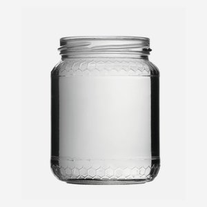 Honigglas Euro 390ml, Weißglas, Mdg.: TO70