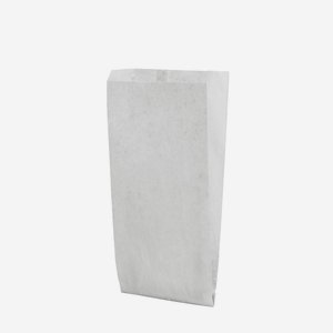Seitenfaltensack, Pergamentersatz, weiß,150/60/255