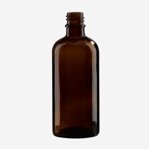 Tropfflaschen aus Braunglas, 100ml, Mdg.: GL-18