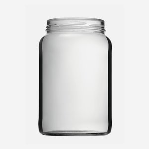 Schraubglas 1700ml, Weißglas, Mdg.: TO100