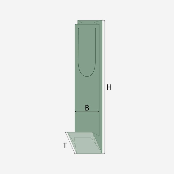 Flaschentragetasche, braun, 50/50/265