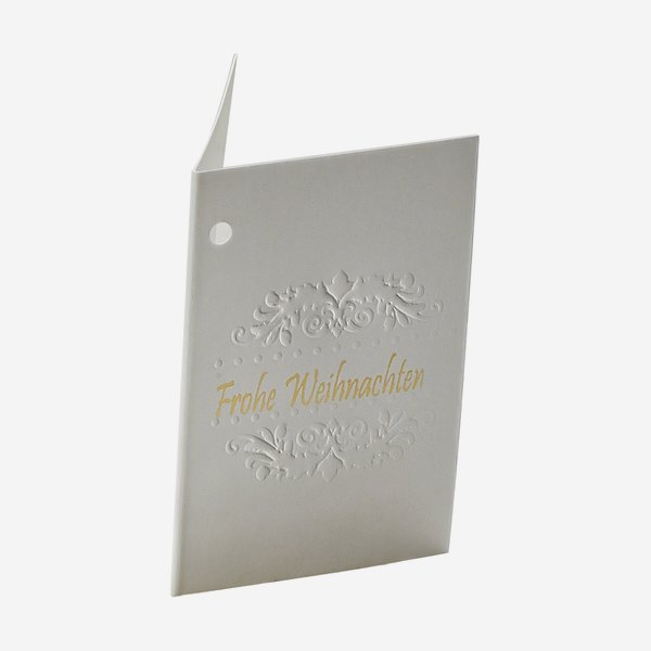 Geschenkanhänger "Ornament" Relief, Weihnachten