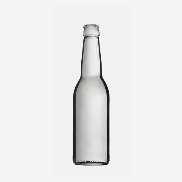 Longneck Flasche 330ml, Weißglas, Mdg.: CC