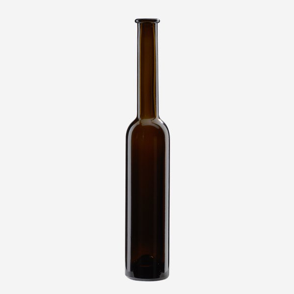 Platin Flasche 100ml, Antikglas, Mdg.: Kork