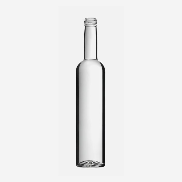 Premium Flasche 500ml, Weißglas, Mdg.: MCA28